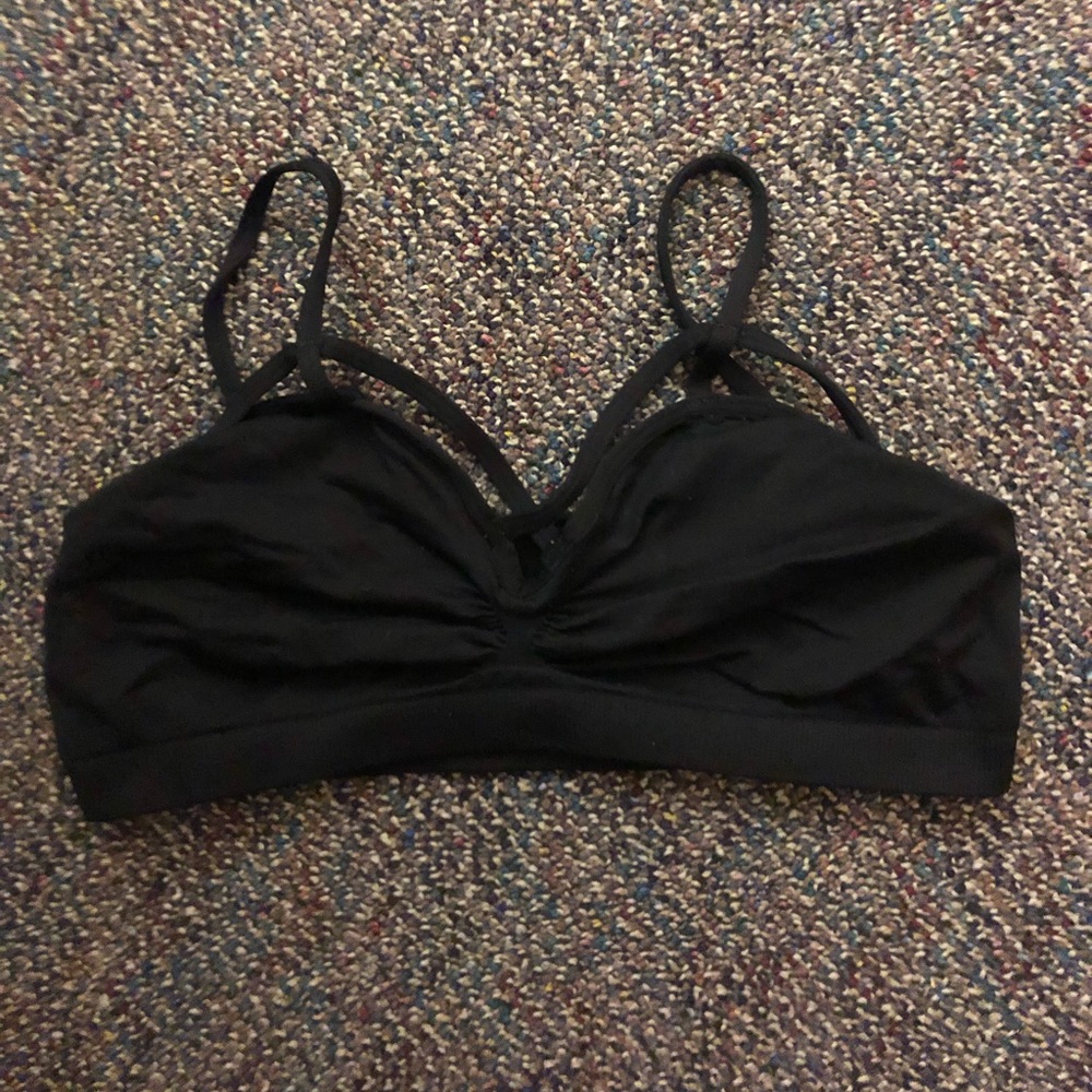 black LF bralett
